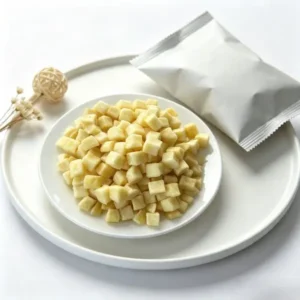 Honey Butter original cut potato dices vacuum fried crispy potato snack for bulk wholesale with customizable flavors
