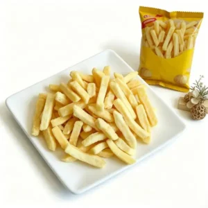 Multi flavor fresh cut potato sticks without potato powder, wholesale vegetable snack with customizable flavors