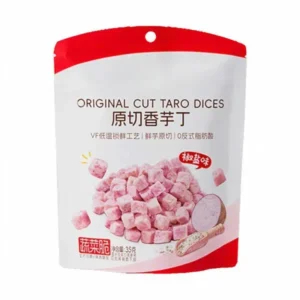 Alternative view of Original Cut Taro Dices Sea Salty & Black Pepper Flavor