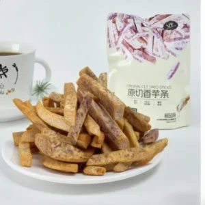 Multi flavor crispy taro sticks vacuum fried vegetable snack bulk wholesale OEM customizable flavor