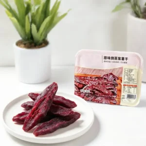 original steamed dried purple sweet potato three steam three roast zero additive healthy snack for bulk wholesale private label OEM